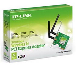 کارت شبکه وایرلس - وای فای تی پی لینک TL-WN881ND N300 PCI Express 85721thumbnail